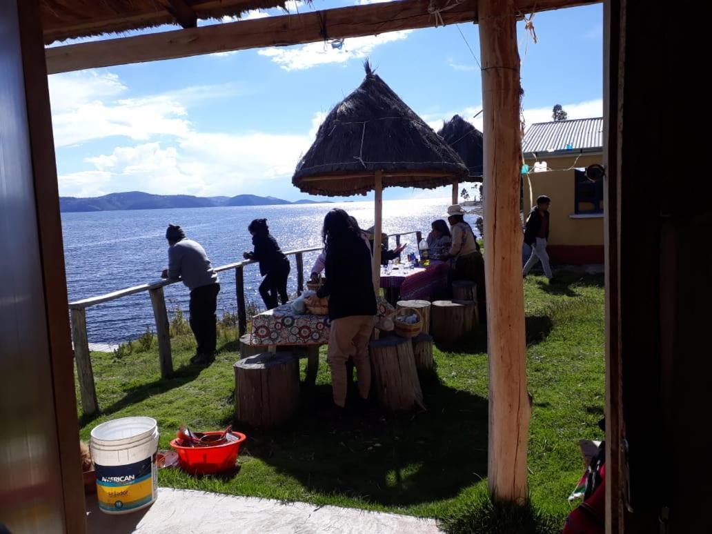 Hostal Luna Del Titikaka En Isla De La Luna Bolivia Isla de la Luna Exterior foto