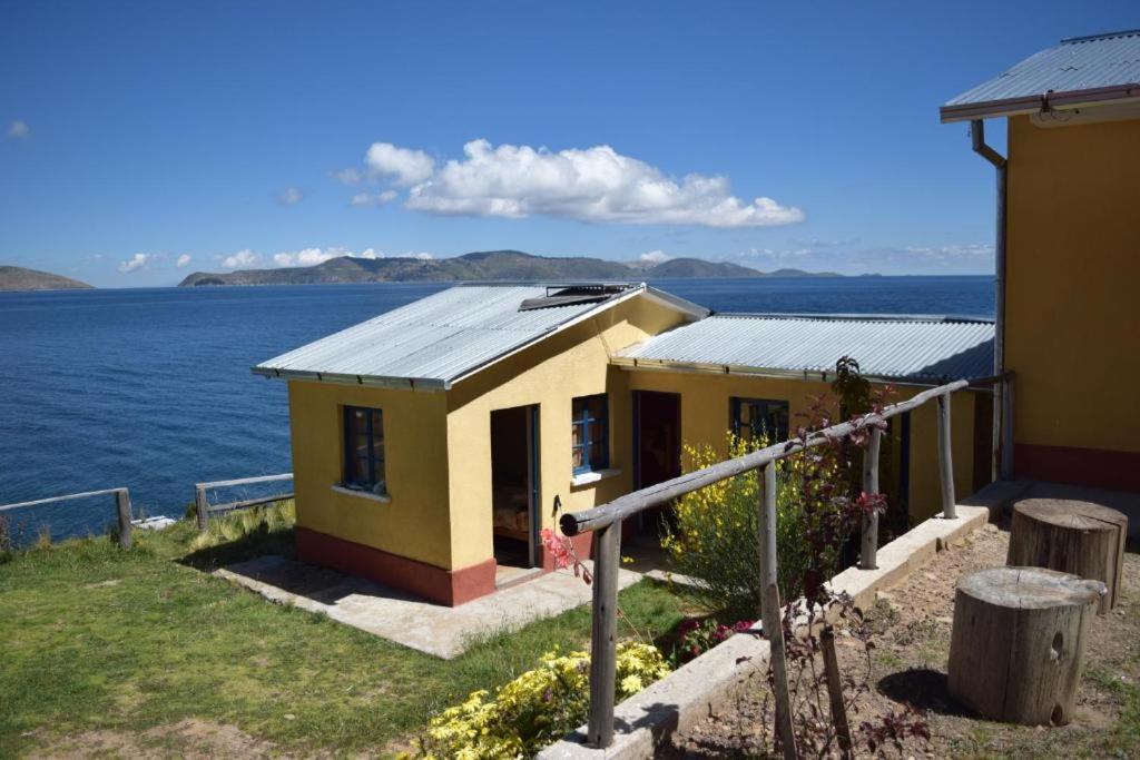 Hostal Luna Del Titikaka En Isla De La Luna Bolivia Isla de la Luna Exterior foto